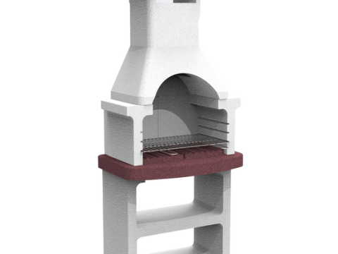 Linea VZ Rimini New – Barbacoa de obra de carbón