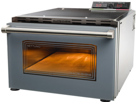 Macte Ovens Nettuno ADVANCED Gris – Horno eléctrico para pizza – 2975 W