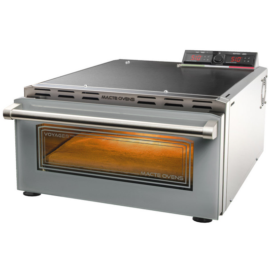 Macte Ovens Voyager TWIN ADVANCED Gris – Horno eléctrico para pizza – 2975 W