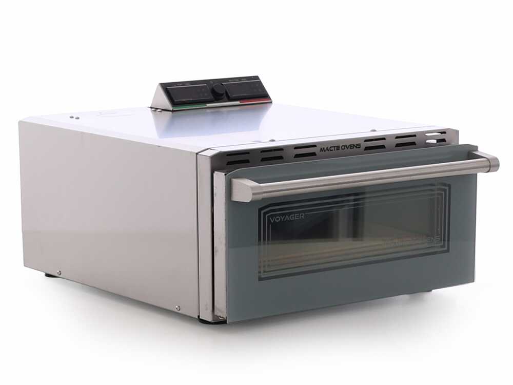 Macte Ovens Voyager TWIN ADVANCED Gris – Horno eléctrico para pizza – 2975 W - Imagen 5