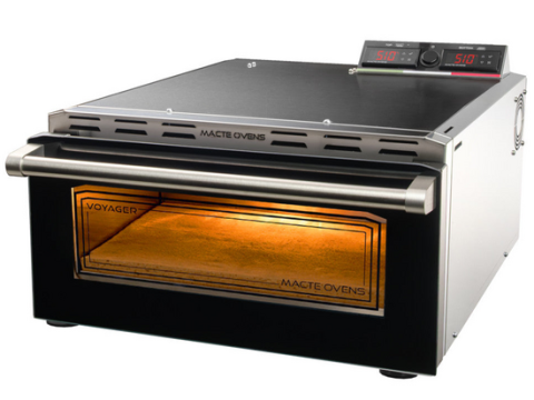 Macte Ovens Voyager TWIN ADVANCED Negro – Horno de pizza eléctrico – 2975 W