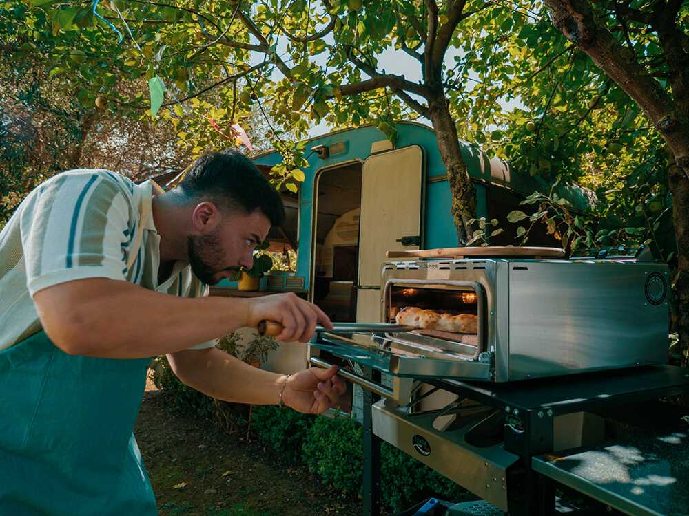 Macte Ovens Voyager TWIN ADVANCED Negro – Horno de pizza eléctrico – 2975 W - Imagen 2