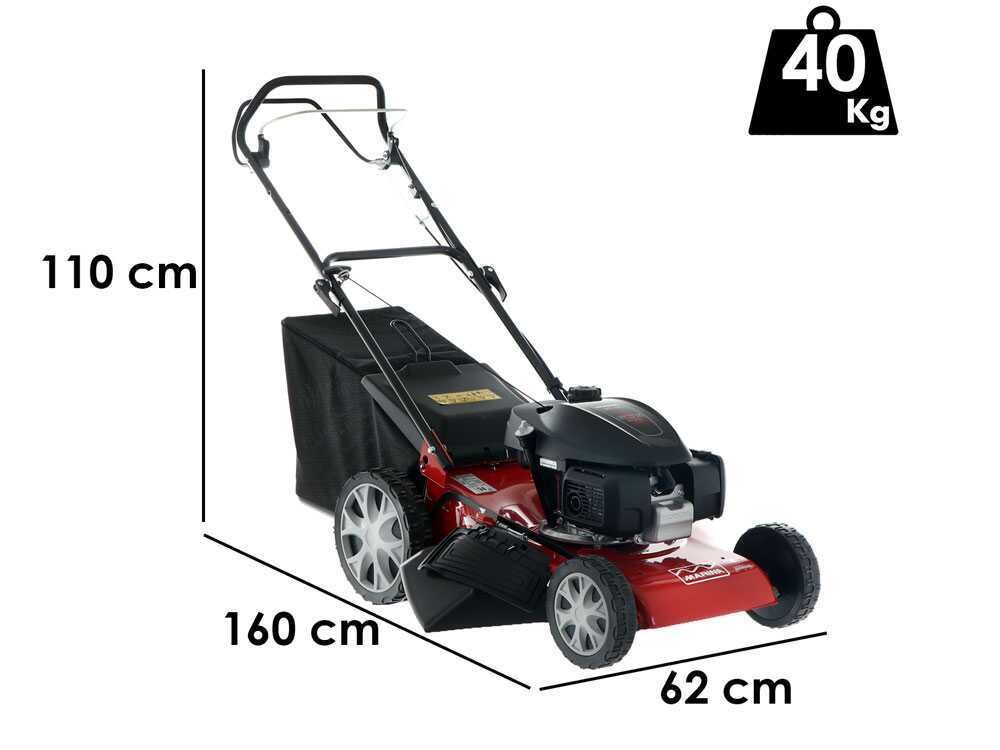 Marina Systems GALAXI GX 52 SH – Cortacésped de gasolina de tracción – Motor Honda GCVx 200 – Corte 52 cm - Imagen 2