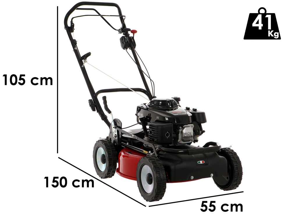 Marina Systems GRINDER 52 VH PRO – Cortacésped de gasolina autopropulsado – Motor Honda GXV 160 - Imagen 2