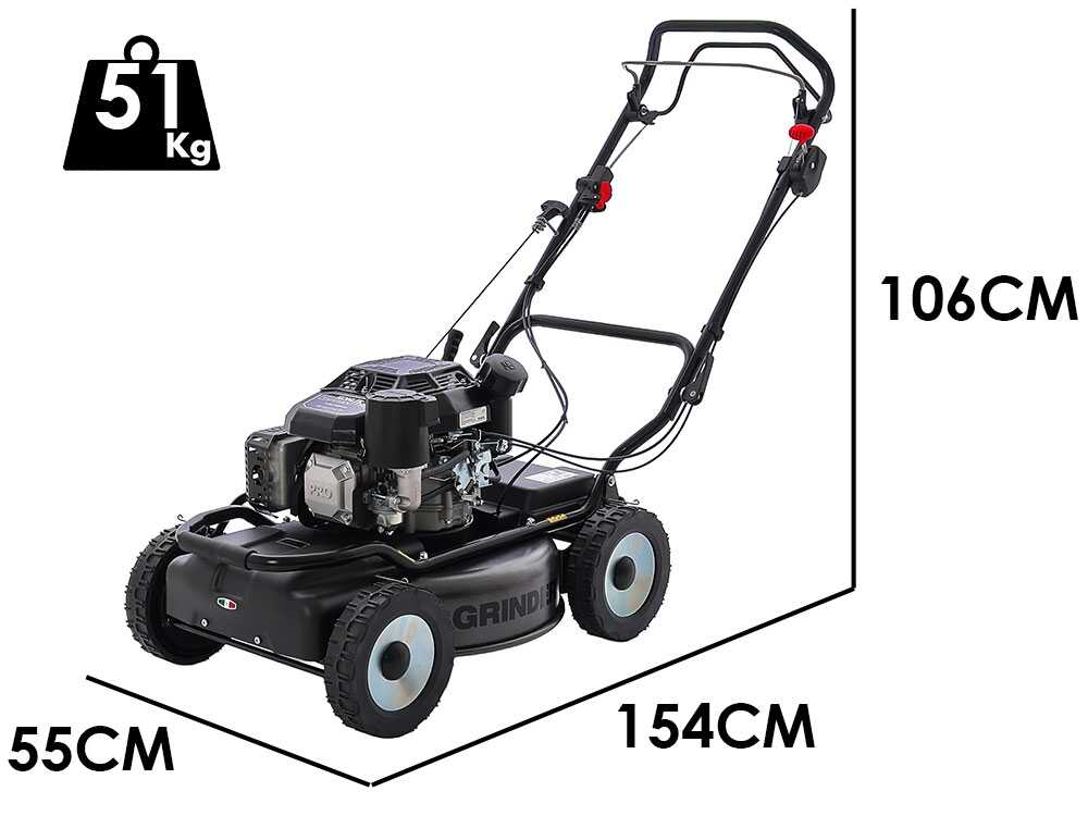 Marina Systems GRINDER Pro Max 4×4 52 – Cortacésped de gasolina autopropulsado – Motor Kohler CV224 - Imagen 2