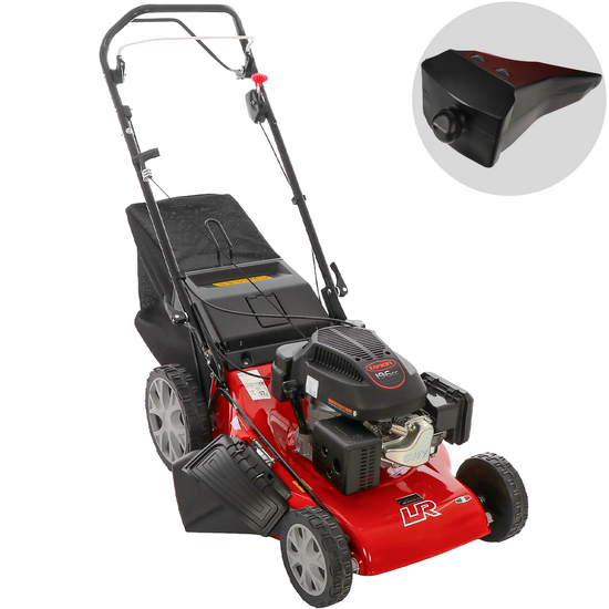 Marina Systems LR 54 SL – Cortacésped de tracción 4 en 1 – Motor Loncin 196 cm³