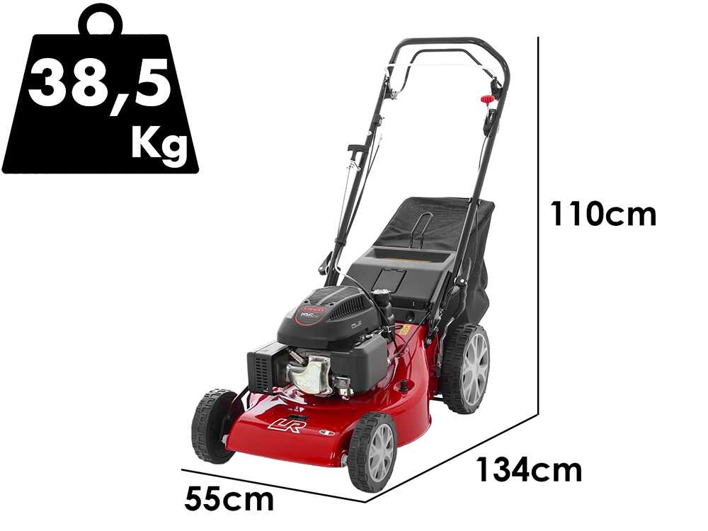 Marina Systems LR 54 SL – Cortacésped de tracción 4 en 1 – Motor Loncin 196 cm³ - Imagen 3