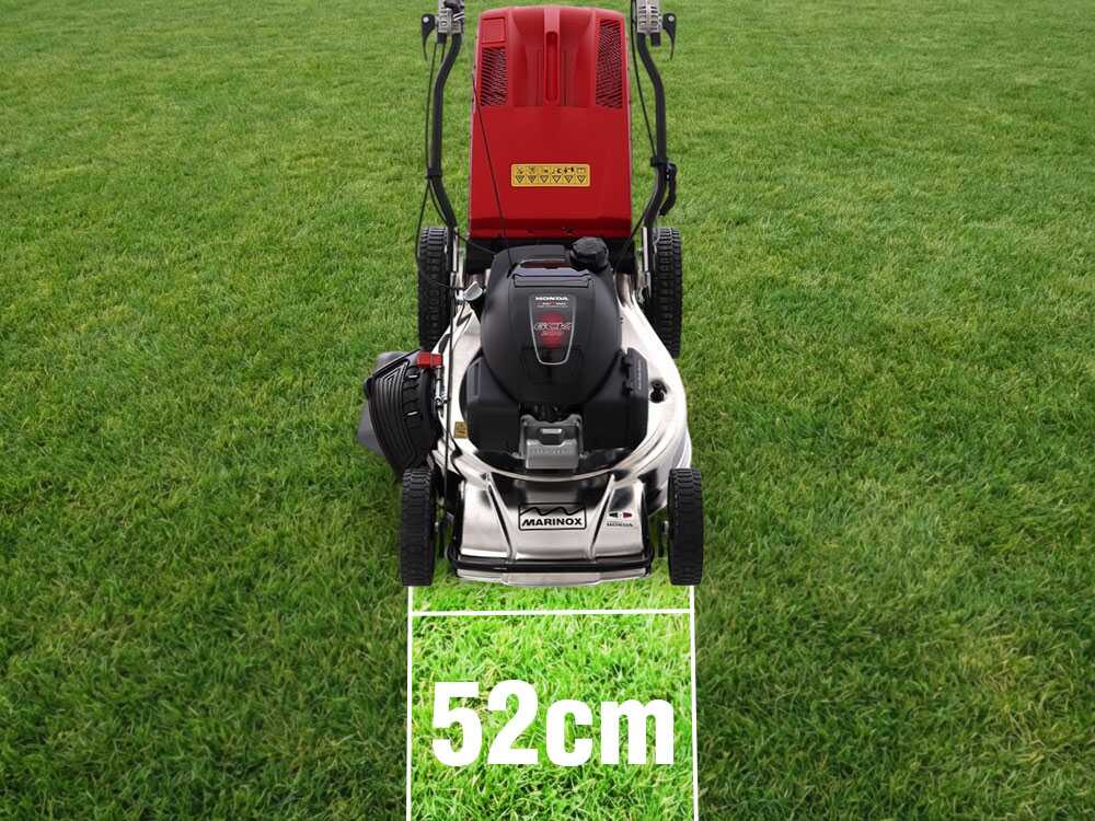 Marina Systems MX 55 SH 3V – Cortacésped de gasolina de tracción – Motor Honda GCVx 200 – Acero INOX - Imagen 5