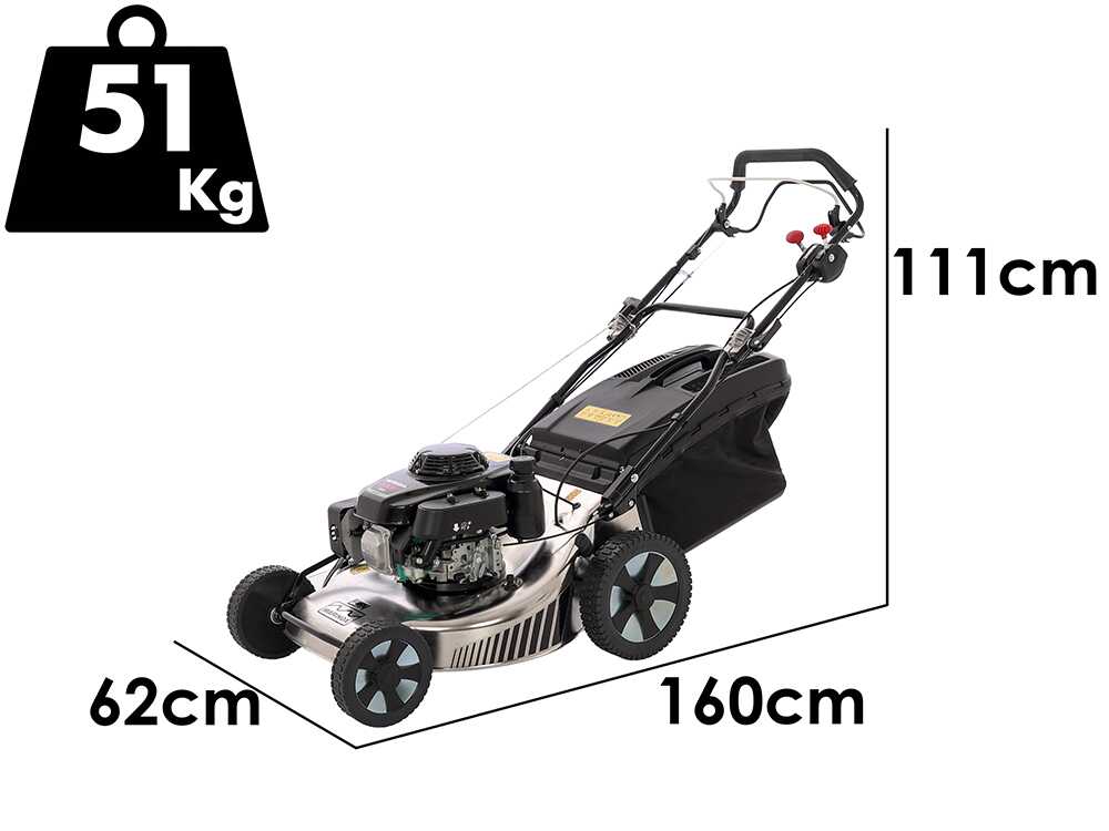 Marina Systems MX 57 SH 3V – Cortacésped de gasolina de tracción – Motor de gasolina Honda GXV 160 - Imagen 2