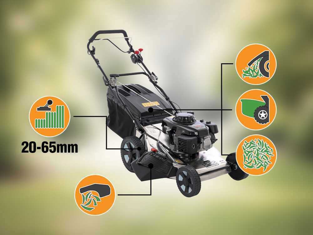 Marina Systems MX 57 SH 3V – Cortacésped de gasolina de tracción – Motor de gasolina Honda GXV 160 - Imagen 3