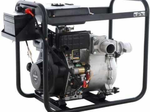 Motobomba diésel Blackstone BD-ST 8000ES para aguas residuales cargadas con racores de 80 mm – Euro 5
