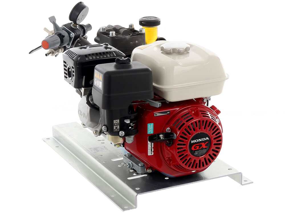 Motobomba de alta presión Comet APS 51 motor de gasolina Honda GX 200 - Imagen 2