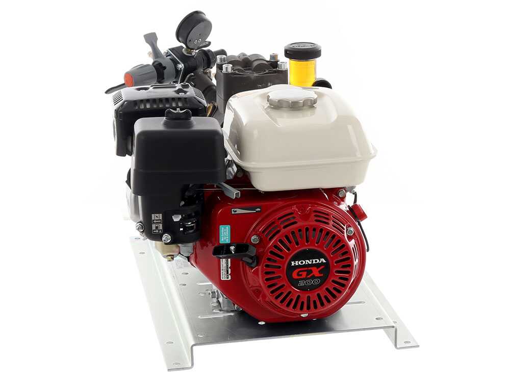 Motobomba de alta presión Comet APS 51 motor de gasolina Honda GX 200 - Imagen 3
