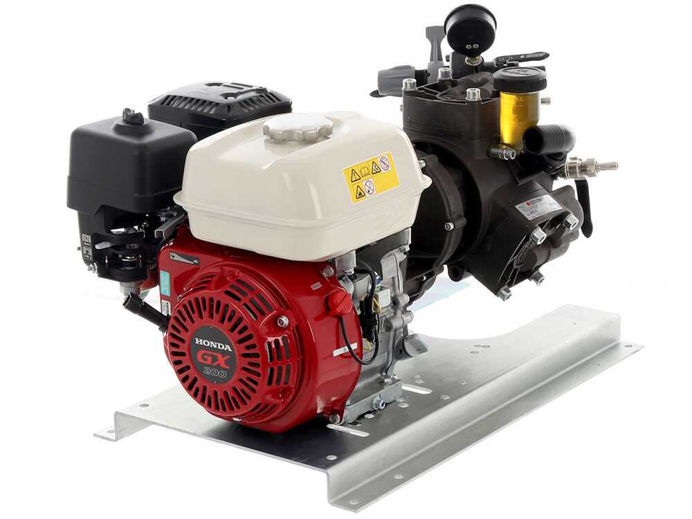 Motobomba de alta presión Comet APS 51 motor de gasolina Honda GX 200 - Imagen 4