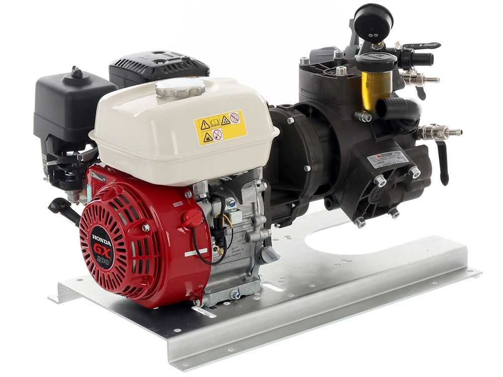 Motobomba de alta presión Comet APS 51 motor de gasolina Honda GX 200 - Imagen 5