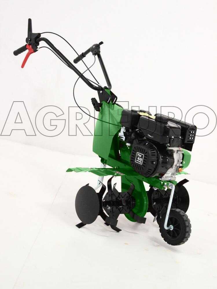 Motoazada Agri 5 con fresa de 75 cm – Motor de gasolina Loncin TM 60 OHV – velocidades 1+1 - Imagen 2
