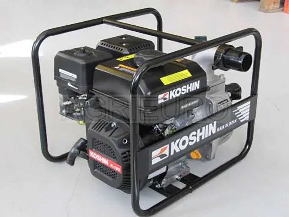 Motobomba de riego autocebante con motor de gasolina Oriental Koshin SEV-50X - Imagen 3