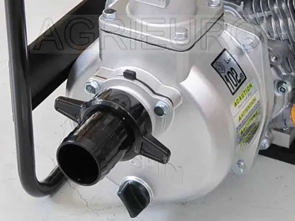 Motobomba de riego autocebante con motor de gasolina Oriental Koshin SEV-50X - Imagen 5