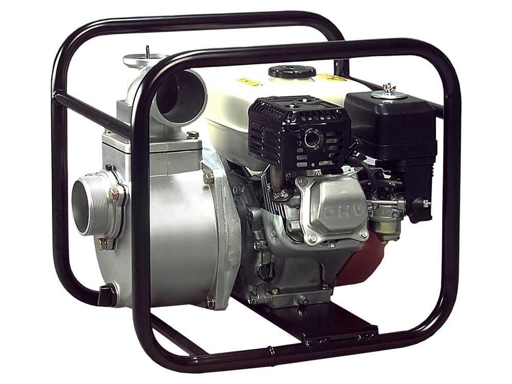 Motobomba de riego de gasolina Koshin SEH 80 X – motor Honda GX 160 - Imagen 3