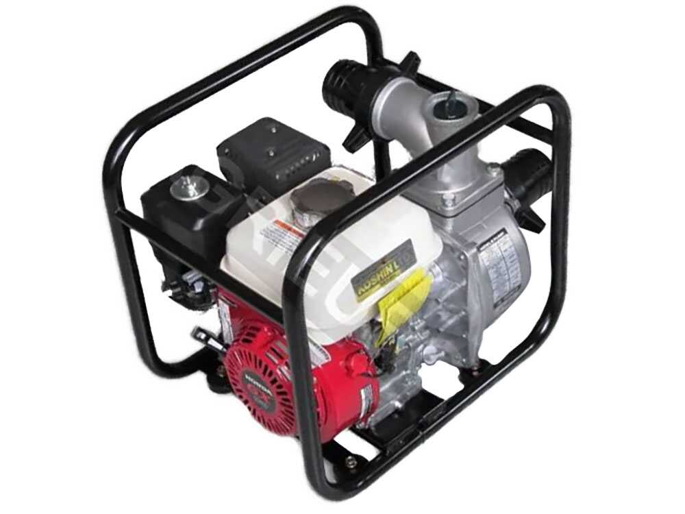 Motobomba de riego de gasolina Koshin SEH 80 X – motor Honda GX 160 - Imagen 5