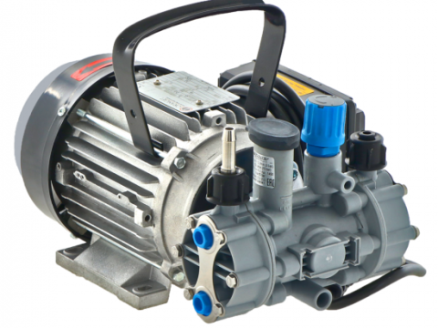 Motobomba de pulverización eléctrica Comet MTP MC18 EL MNF – versión para ácidos y productos químicos