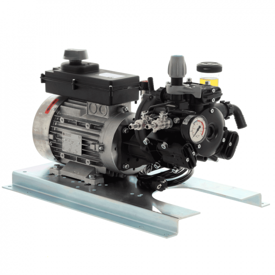 Motobomba de pulverización eléctrica – bomba Comet APS 41 – motor monofásico 3 CV