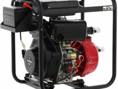 Motobomba diésel Blackstone BD-HH 5100 racores 50 mm – 2 pulgadas – Gran altura de elevación – arranque eléctrico – Euro 5
