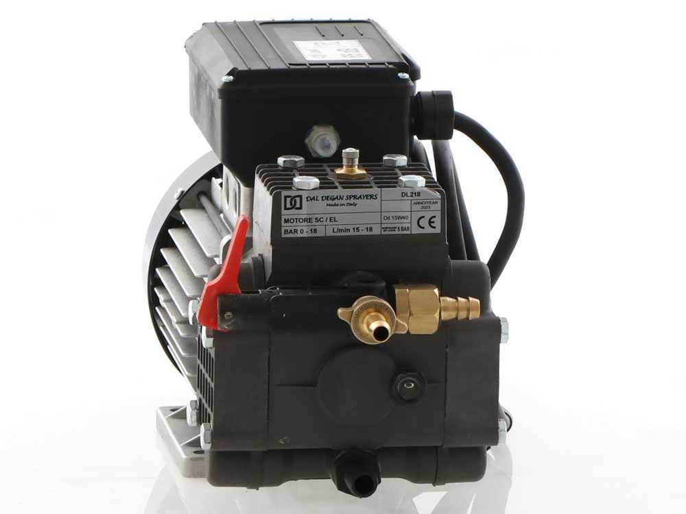 Motobomba eléctrica de pulverización Dal Degan DL 218 – 20 bares máx. – 18 L/min - Imagen 3