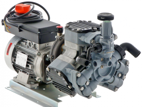 Motobomba eléctrica trifásica de pulverización Comet MTP P40/20 EL MNF – versión para ácidos y productos químicos