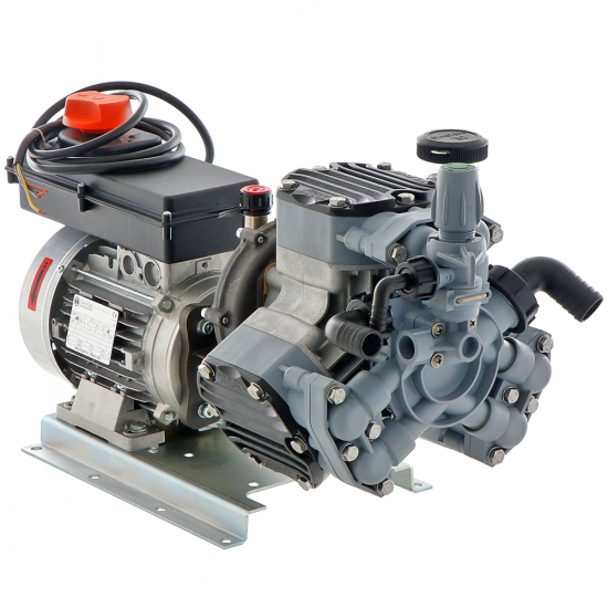 Motobomba eléctrica trifásica de pulverización Comet MTP P40/20 EL MNF – versión para ácidos y productos químicos