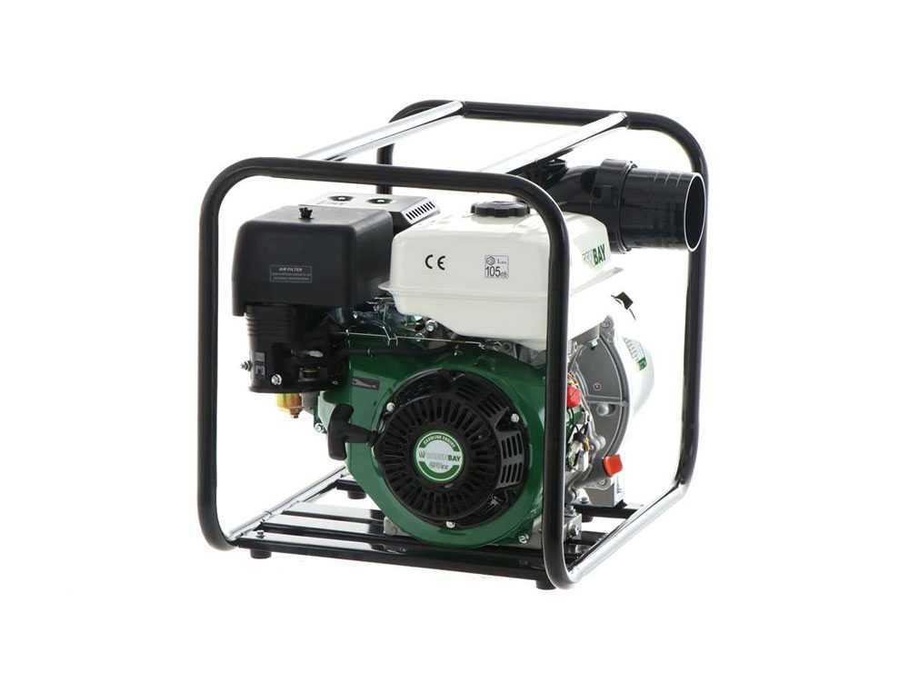 Motobomba de gasolina Greenbay GB-WP 100 – con racores de 100 mm - Imagen 4