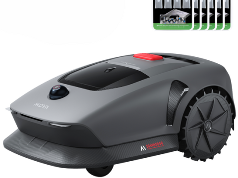 MOVA 600 KIT – Robot cortacésped – Sin instalación – Con kit de 81 cuchillas de recambio