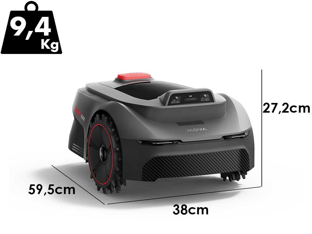 MOVA ViAX 250 – Robot cortacésped – Sin instalación – Con caseta - Imagen 2