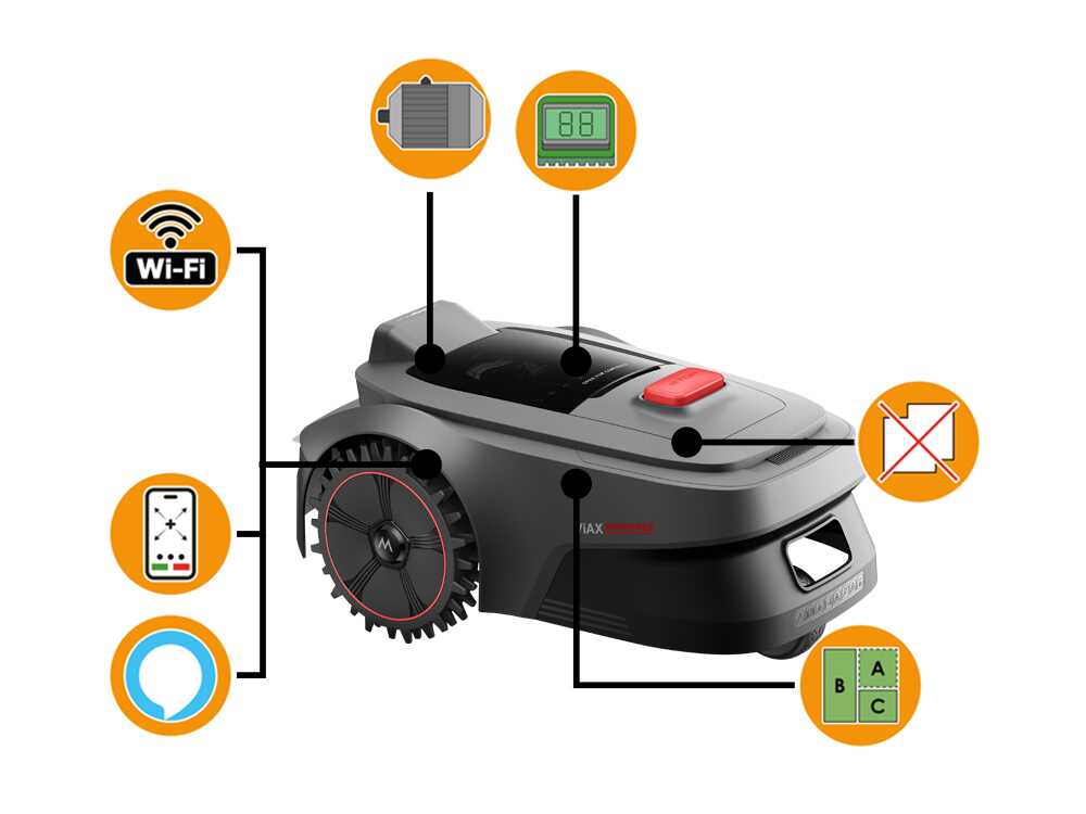 MOVA ViAX 250 – Robot cortacésped – Sin instalación – Con caseta - Imagen 3