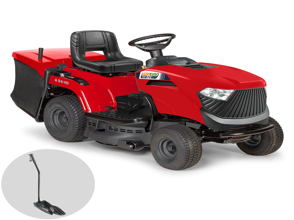 MPNS 84 H – Tractor cortacésped con transmisión hidrostática – Recogedor – Mulching