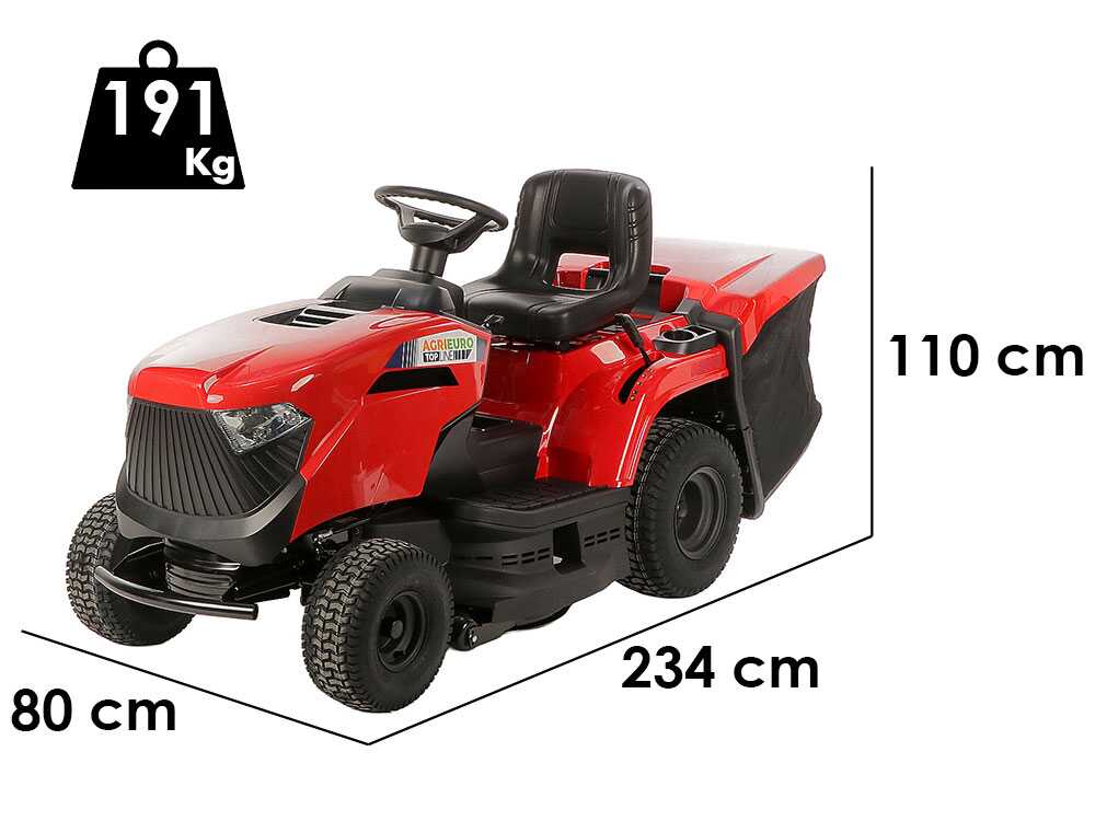 MPNS 84 H – Tractor cortacésped con transmisión hidrostática – Recogedor – Mulching - Imagen 5