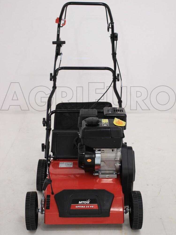 MTD Optima 35 VO – Aireador de cuchillas fijas – Motor MTD 4 CV - Imagen 2