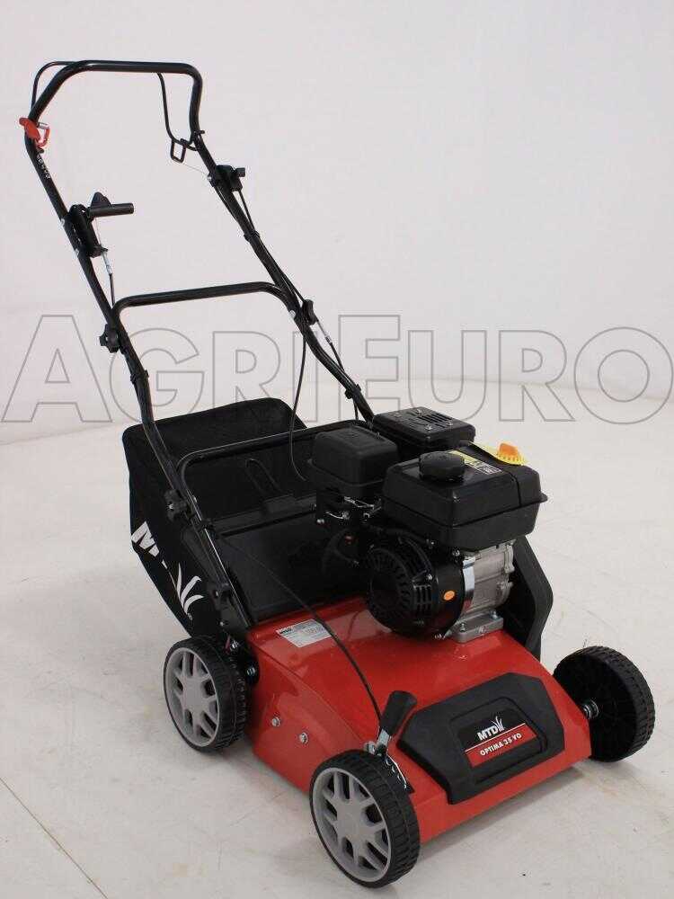 MTD Optima 35 VO – Aireador de cuchillas fijas – Motor MTD 4 CV - Imagen 3