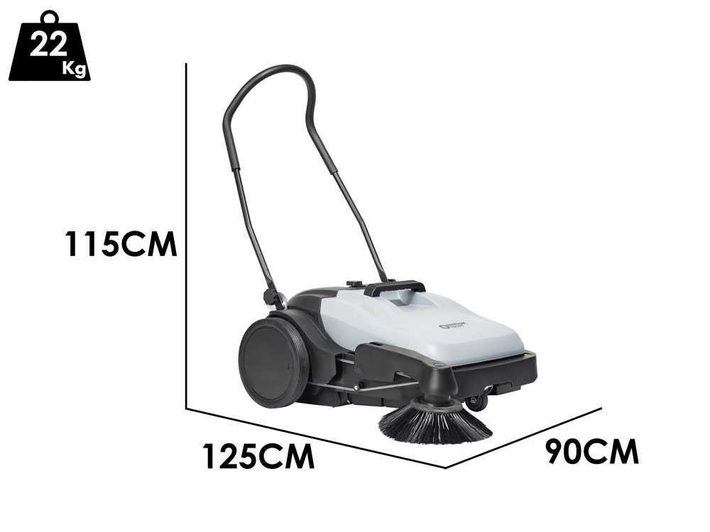 Nilfisk SW 200 – Barredora de empuje manual – con recogedor - Imagen 2
