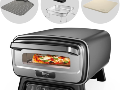 Ninja Artisan MO201EU – Horno de pizza eléctrico – Freidora de aire