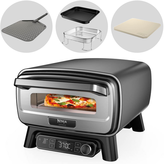 Ninja Artisan MO201EU – Horno de pizza eléctrico – Freidora de aire