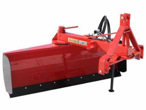 Niveladora hidráulica para tractor AgriEuro LLP220 – Serie Pesada – Pivote de enganche y pala giratorios