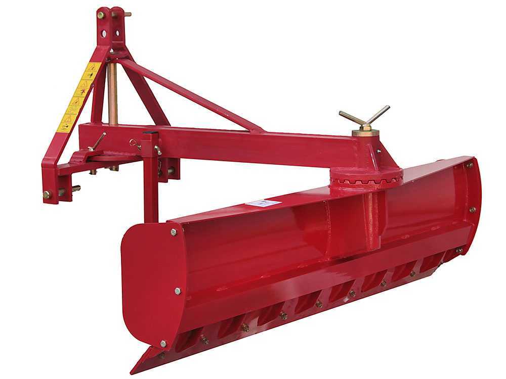 Niveladora para tractor GeoTech DL200 con rotación de pala de 360° y brazo orientable - Imagen 2