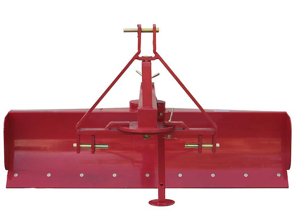 Niveladora para tractor GeoTech DL200 con rotación de pala de 360° y brazo orientable - Imagen 3