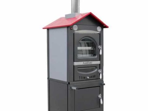 Nuevo Agrieuro Minimus 50 EXT – Horno de leña de acero de exterior – Ventilado