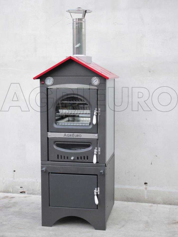 Nuevo Agrieuro Minimus 50 EXT – Horno de leña de acero de exterior – Ventilado - Imagen 4
