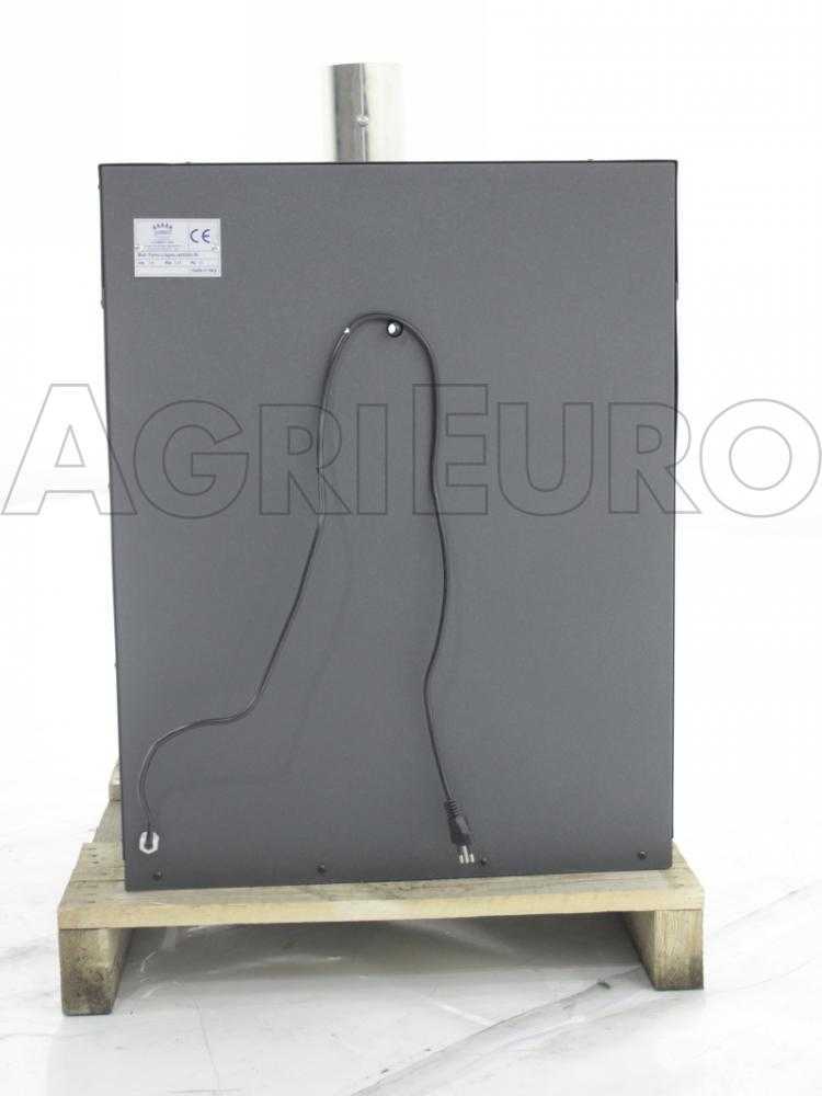Nuevo AgriEuro Minimus 50 Mini Inc – Horno de leña de acero inoxidable empotrable – 2 niveles - Imagen 5