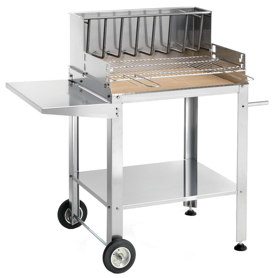Ompagrill BetSteel 56690/X – Barbacoa de leña y carbón