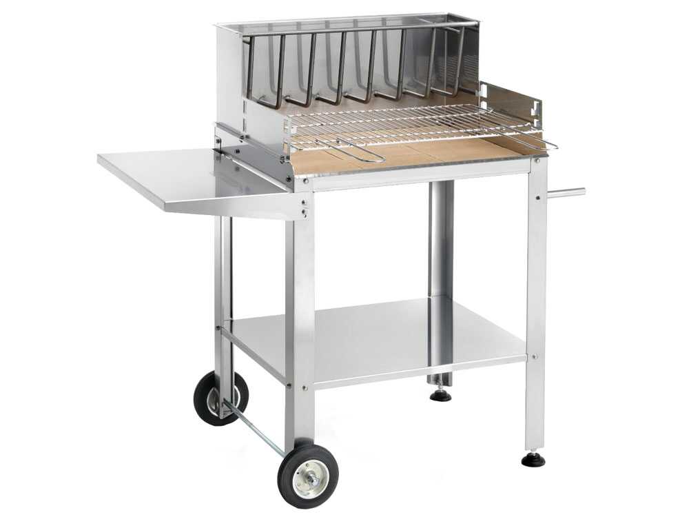 Ompagrill BetSteel 56690/X – Barbacoa de leña y carbón - Imagen 3