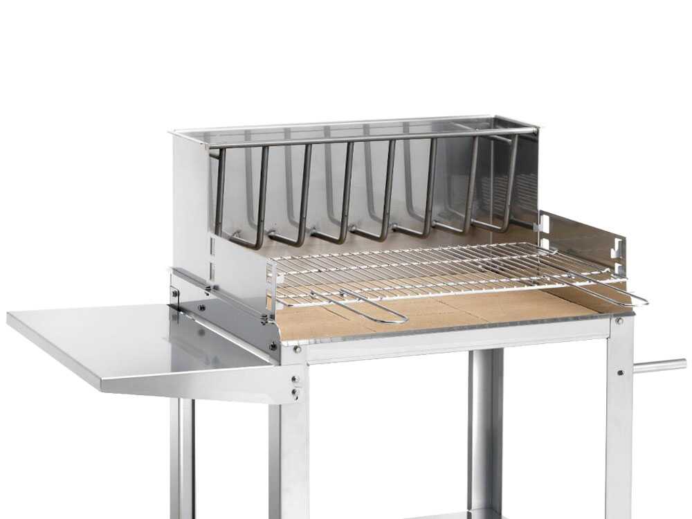 Ompagrill BetSteel 56690/X – Barbacoa de leña y carbón - Imagen 5